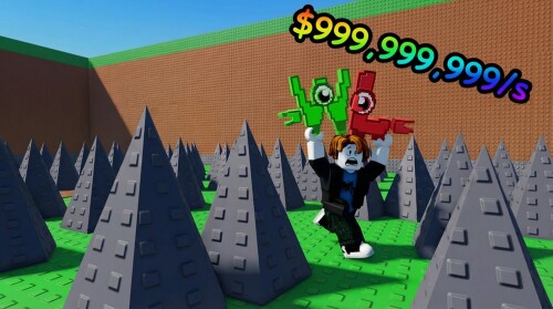 Dodge SPIKES For Brainrots!