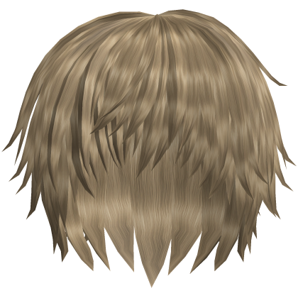 blonde low spiky emo boy hair