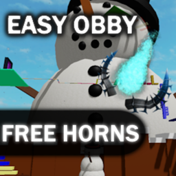 [FREE HORNS] Easy Obby
