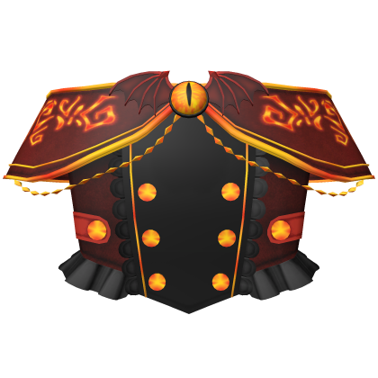 Mortal Witch Top Shawl Halloween Wings Red - MM2