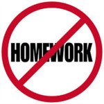 Videogames yes Homework NO