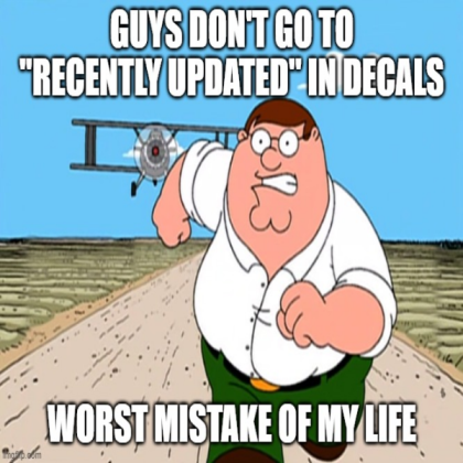 Recently Updated™ Roblox decal