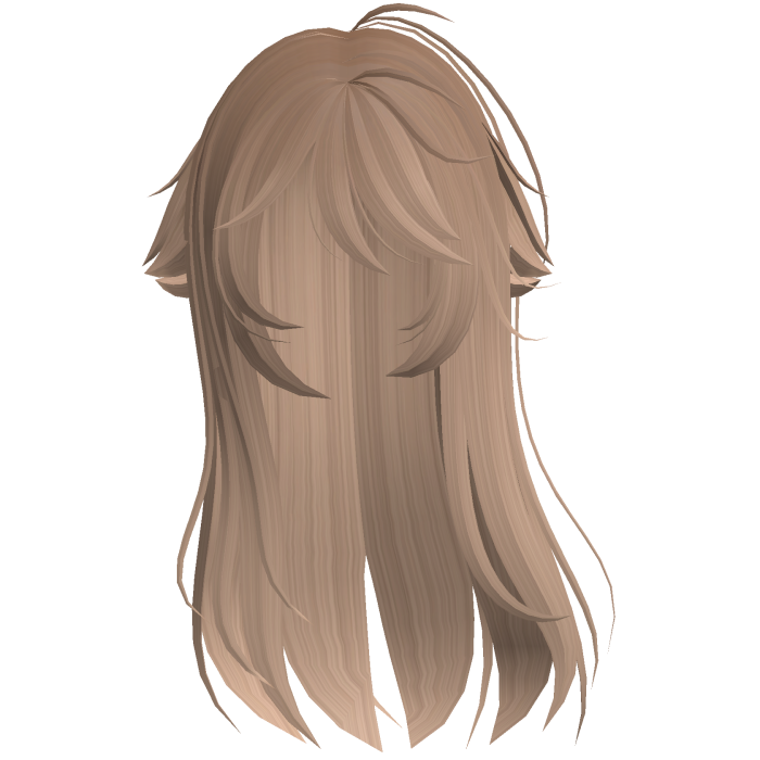 Blonde Shy Moe Cat Girl Windy Whispy Hair