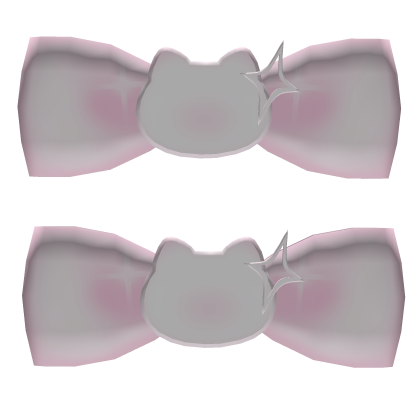 (=´∀｀) double silly kitty bows .. zZz  Roblox item