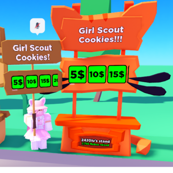 Girl Scout Cookie! (Game Passes)