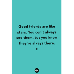 Friendships do last