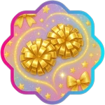 ✨ Golden Pom Poms! 🌟💫