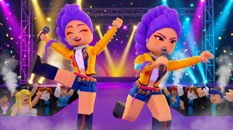 2 Player KPop Demon Hunters Tycoon screenshot 1