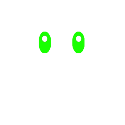 Green Shiny Eyes Roblox decal
