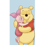Piglet and Winnie the poo
