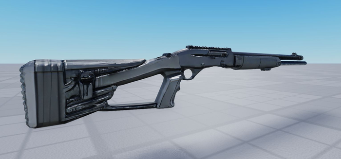 (WORKING GUN) Shotgun PB12 GEN 2 Tool [PBR] preview 2