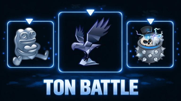 KEYLESS! Auto Open, Auto Sell, AFK Farm Cases - [🍀] TON Battle script preview