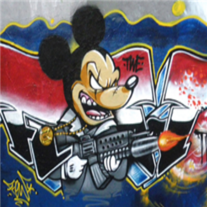 Mickey mouse evil -----Graffiti---- Roblox decal