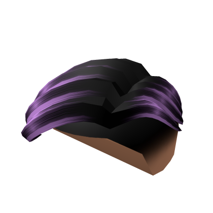 Hair Raul  com Raios com Luzes Purple  Roblox item