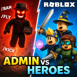 ADMIN VS HEROES TYCOON