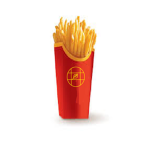 tasty fries.