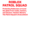 RPS - Roblox Patrol Squad