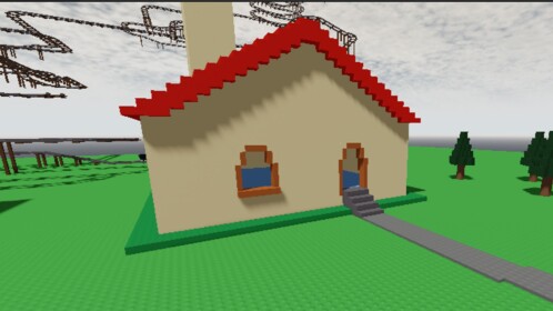 Cart Ride In Happy Home In Robloxia
