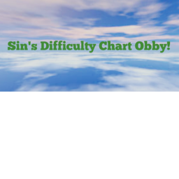Sin's Difficulty Chart Obby