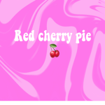 Red cherry pie