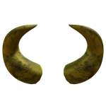 gold Stained Horns