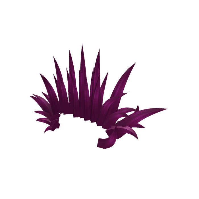 Violet Punk Mohawk w Horns