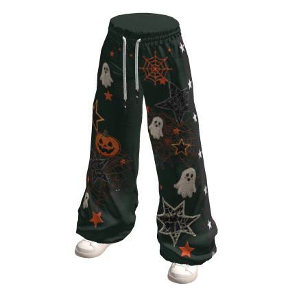 Spooky Pants w Shoe (Green)