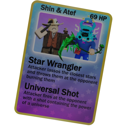 Shin & Atef’s Trading Card [CODE: starmaster] thumbnail