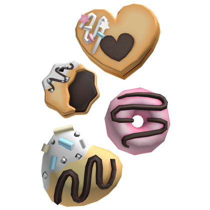 Mori Kei Heisei Igari Cookie Hairclips