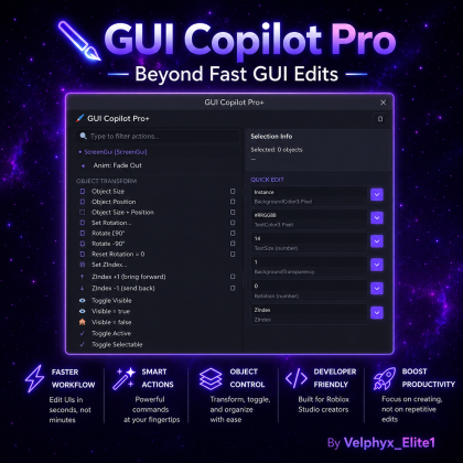 🖌️ GUI Copilot Pro — Beyond fast GUI edits