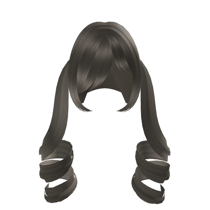 ♡ cute curly blonde dark brown vkei moe pigtail 