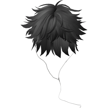 Y2K emo boy with headphones, gray hair