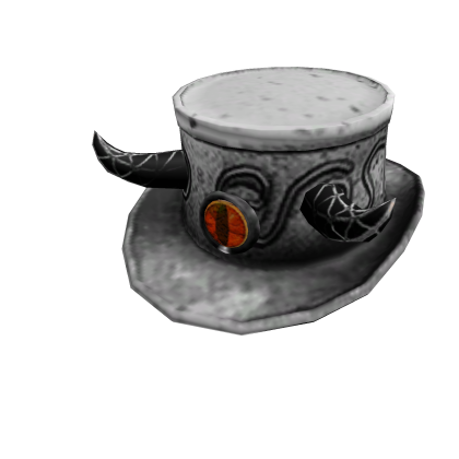 Crimson Catseye Top Hat