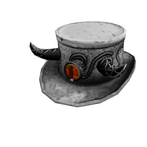 Crimson Catseye Top Hat 