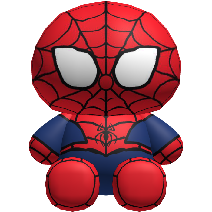 Spider Man Plush on Head