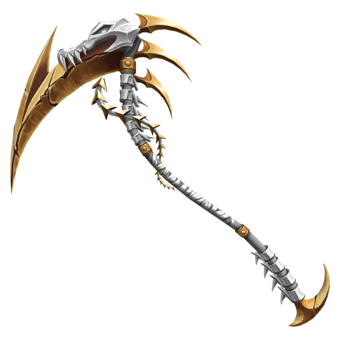 Angelic White Bone Scythe