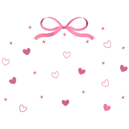 Princess Bow Aura hot pink ♡ 