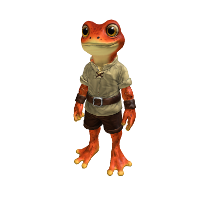 Ember the Frog R15+ Rigged Animated By Zelgraz