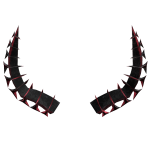 Crimson Shadow Horns