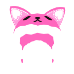 Fluffy Pink Kitty Hood