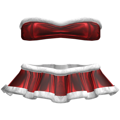 Cute Red Christmas Set