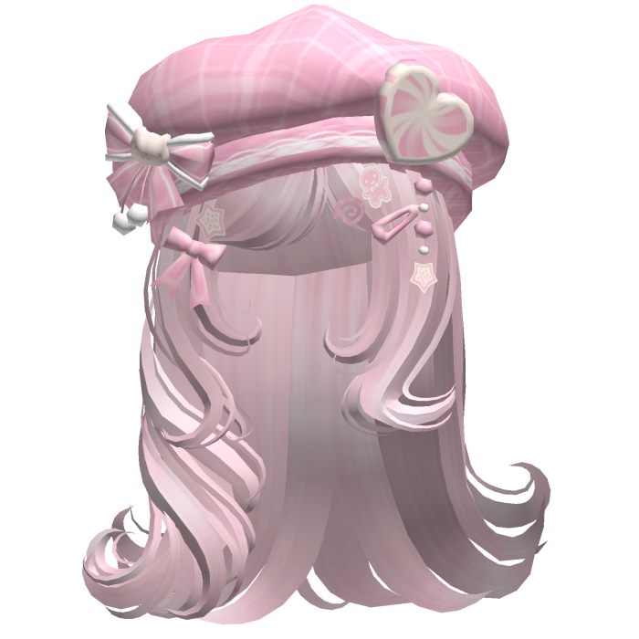 ♡ Christmas Fluffy Beret Combo (Pink)
