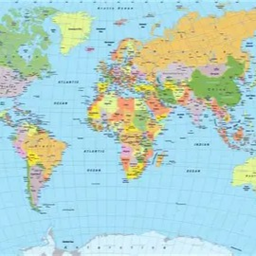 WORLD MAP (free admin)