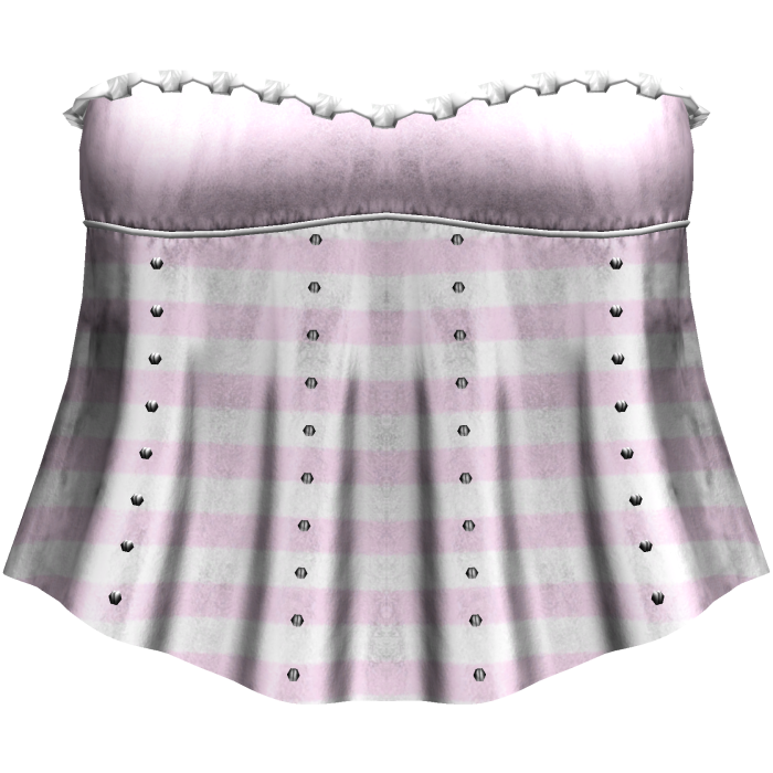 pink niche alt cropped flowy studded top