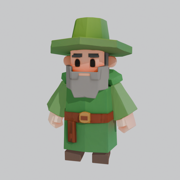 Fantasy NPC Character Pack 40 Knight Elf Orc Mage preview 6