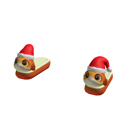 Christmas Pancho Slippers 🐟🎅🏽