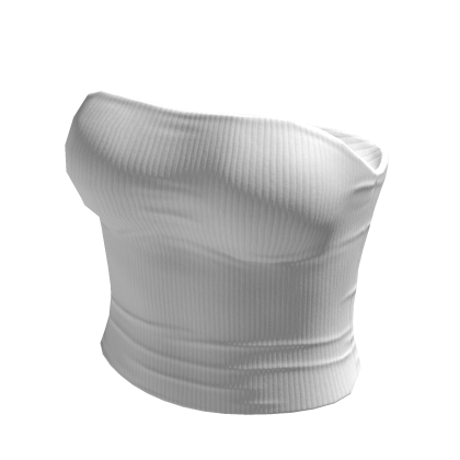 Crop Top White Basic Baby Baddie Tight Tee Shirt thumbnail