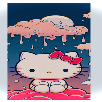 Hello kitty shirt Roblox decal
