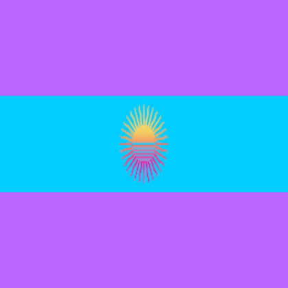 Vaporwave Argentina Roblox decal