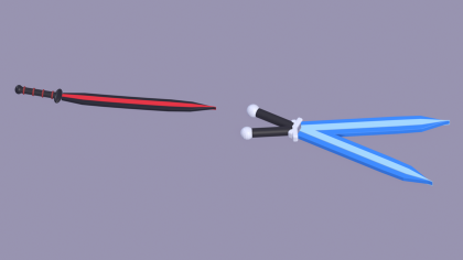 Anime Sword Pack x25 Katana Glow Blades preview 6